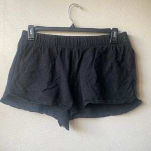 PINK Victoria's Secret Black Athletic Shorts